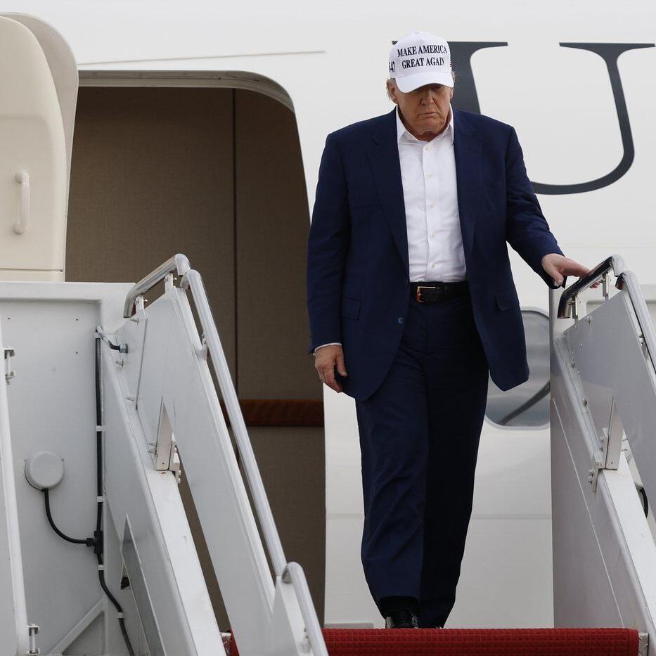 President Donald Trump hints at an announcement in the 'next two days' on Iran nuclear talks